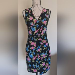 LAPOGEE Floral Mini Dress Size Small